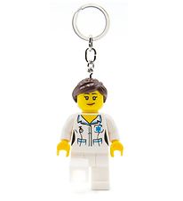 LEGO® Lyklakippa M. Vasaljós - LEGO® Hjúkrunarfræðingur LEGO® Lyklakippa M. Vasaljós - LEGO® Hjúkrunarfræðingur