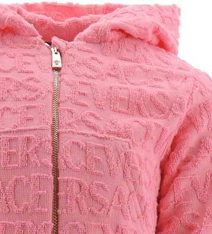 Versace Cardigan - Cropped - Terrycloth - Flamingo