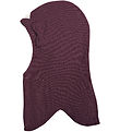 Racing Kids Balaclava - Wool/Cotton - 2-layer - Red Grape Racing Kids Balaclava - Wool/Cotton - 2-layer - Red Grape