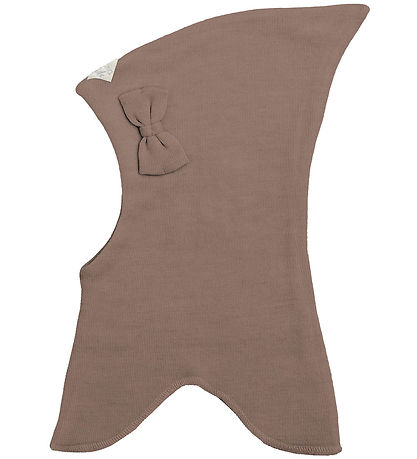 Racing Kids Balaclava - Wool/Cotton - 2-layer - Rose Brown Racing Kids Balaclava - Wool/Cotton - 2-layer - Rose Brown