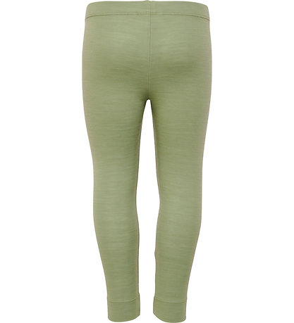Hummel Leggings - Wool - hmlWolly - Oil Green Hummel Leggings - Wool - hmlWolly - Oil Green