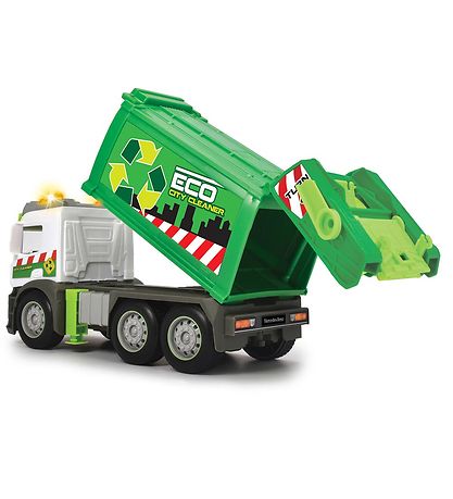Dickie Toys Construction Truck - Action Truck - Garbage - Light/