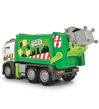 Dickie Toys Construction Truck - Action Truck - Garbage - Light/
