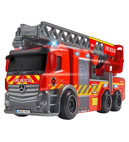 Dickie Toys Car - City Four Ladders Truck - Light/Sound