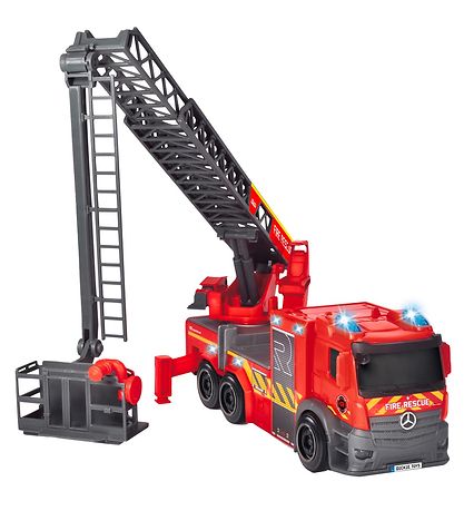 Dickie Toys Car - City Four Ladders Truck - Light/Sound