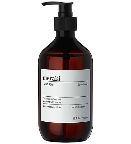 Meraki Hand soap - 490 mL - Pure Basic Meraki Hand soap - 490 mL - Pure Basic