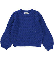 Molo Blouse - Wool/Acrylic - Gulia - Twilight Blue Molo Blouse - Wool/Acrylic - Gulia - Twilight Blue