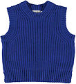 Molo Waistcoat - Wool/Acrylic - Gilberte - Twilight Blue Molo Waistcoat - Wool/Acrylic - Gilberte - Twilight Blue