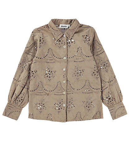 Molo Shirt - Runa - Moth Grey Molo Shirt - Runa - Moth Grey