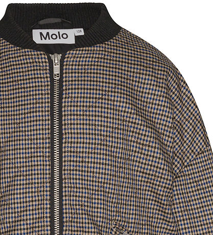 Molo Jacket - Male - Sand Blue Check