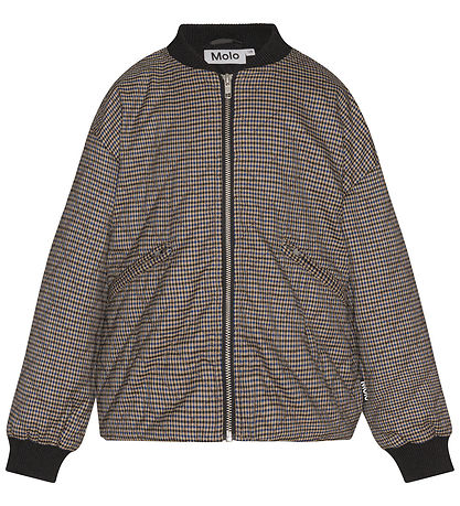 Molo Jacket - Male - Sand Blue Check