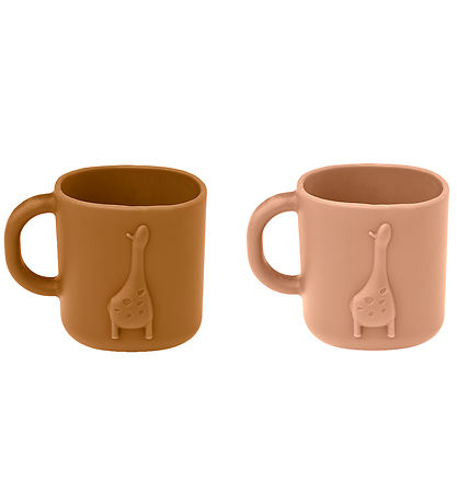 Liewood Cup - Silicone - Chaves - 2-Pack - Tuscany Rose/Golden