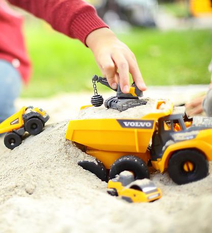 Dickie Toys Vinnuvélar - Volvo Micro Starfsmenn Dickie Toys Vinnuvélar - Volvo Micro Starfsmenn