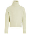 Calvin Klein Tröja - Beskuren - Stickad - Kanarieöarna Green