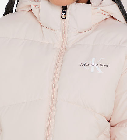 Calvin Klein Puffer Jacket - CK Short Pouf - Rose Clay