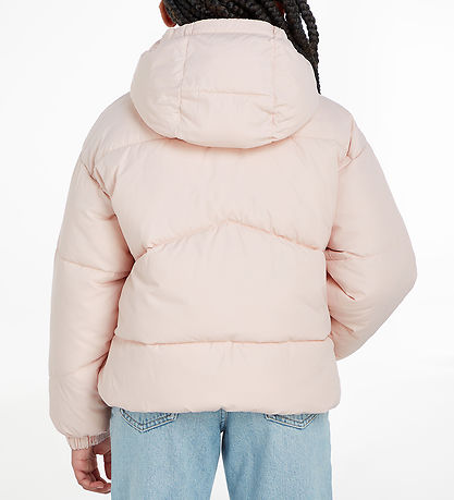Calvin Klein Puffer Jacket - CK Short Pouf - Rose Clay