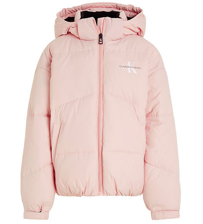 Calvin Klein Puffer Jacket - CK Short Pouf - Rose Clay