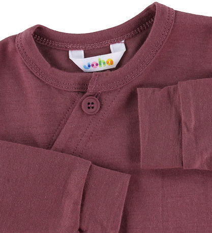 Joha Cardigan - Wool - Bordeaux Joha Cardigan - Wool - Bordeaux