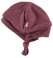 Joha Baby Hat - Wool - 2-layer - Bordeaux Joha Baby Hat - Wool - 2-layer - Bordeaux