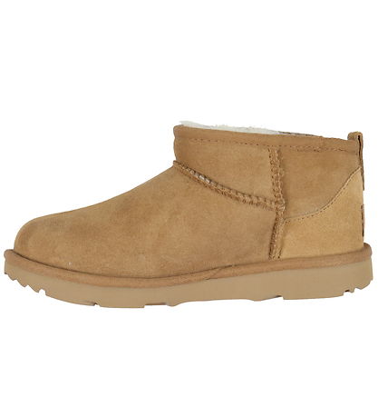 UGG Teddy Boots - Classic Ultra Mini - Chestnut