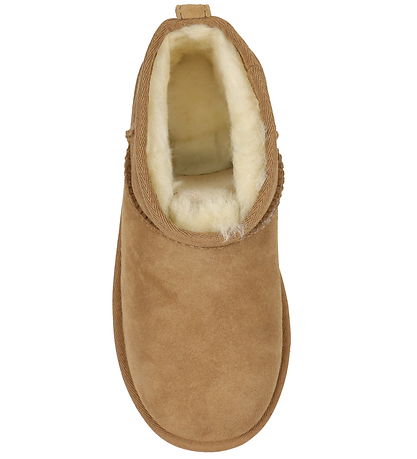 UGG Teddy Boots - Classic Ultra Mini - Chestnut