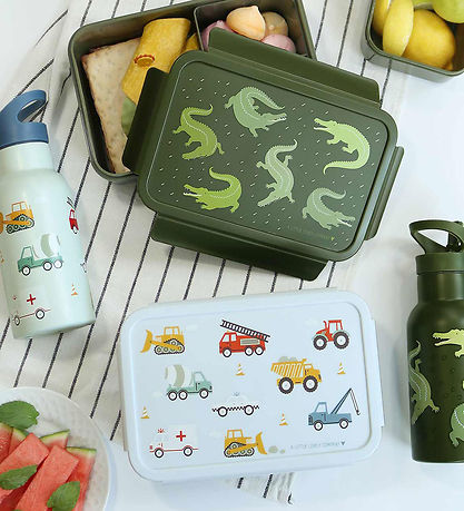 A Little Lovely Company Lunchbox - Bento - Crocodiles