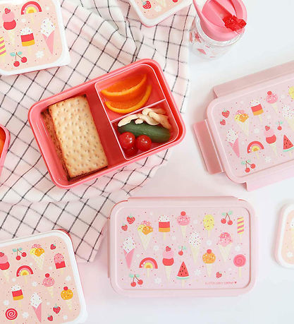 A Little Lovely Company Lunchbox - Bento - Ice cream A Little Lovely Company Lunchbox - Bento - Ice cream