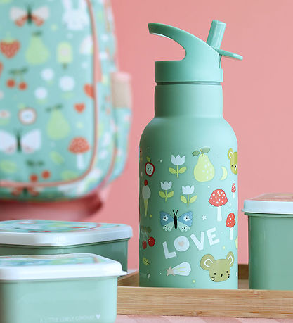 A Little Lovely Company Termo flaske - Rustfritt Steel - 350 ml A Little Lovely Company Termo flaske - Rustfritt Steel - 350 ml