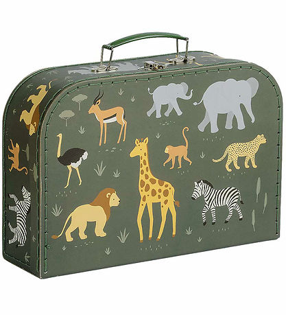 A Little Lovely Company Cardboard Suitcase - 2 pcs - 29x20/25.5x