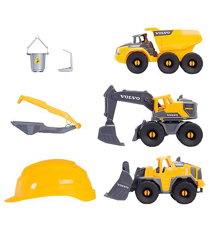 Dickie Toys 크레인 포함 볼보 건설 키트 - 100cm