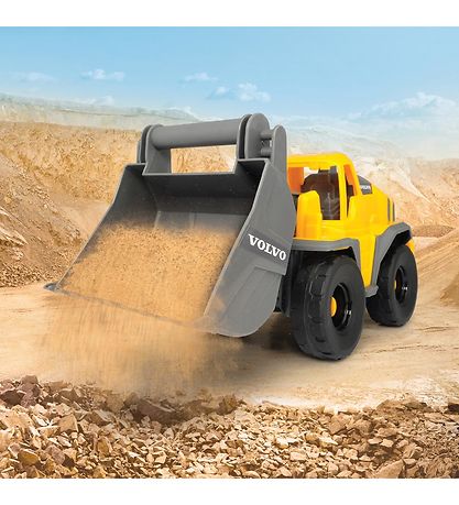 Dickie Toys Lastebil m. Arbeidsbiler - Mack/Volvo Heavy Loader T Dickie Toys Lastebil m. Arbeidsbiler - Mack/Volvo Heavy Loader T