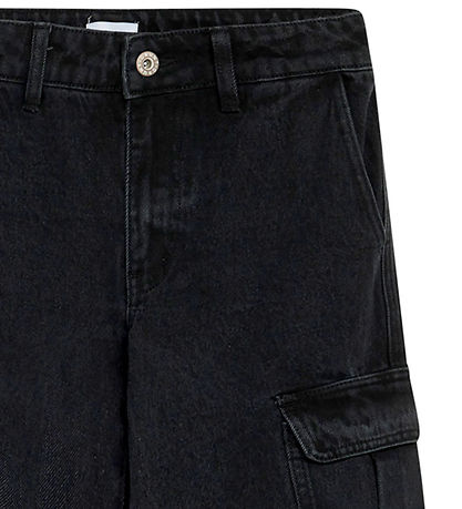 Grunt Jeans - Worki Low Waist Cargo - Black Grunt Jeans - Worki Low Waist Cargo - Black