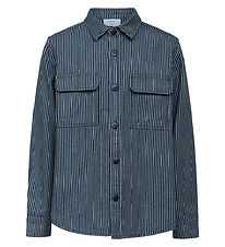 Grunt Shirt - Dalmin - Navy/White Striped Grunt Shirt - Dalmin - Navy/White Striped
