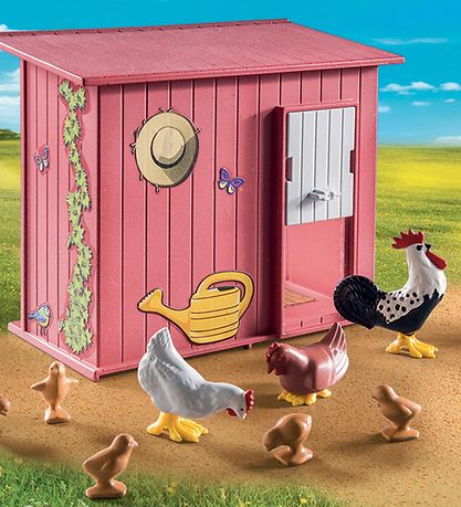 Playmobil Country - Hen with Chicks - 71308 - 29 Parts