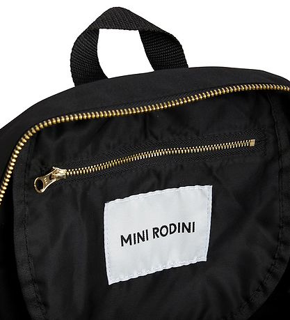 Mini Rodini Backpack - Panther - Black Mini Rodini Backpack - Panther - Black