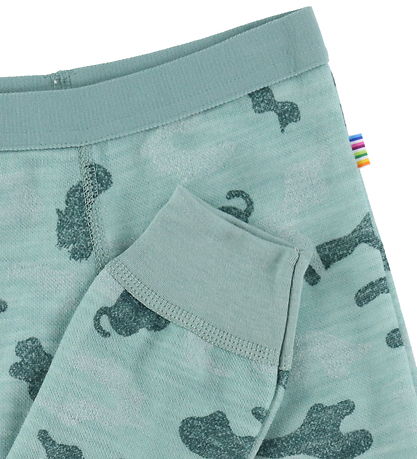 Joha Leggings - Wool/Bamboo - Green Op