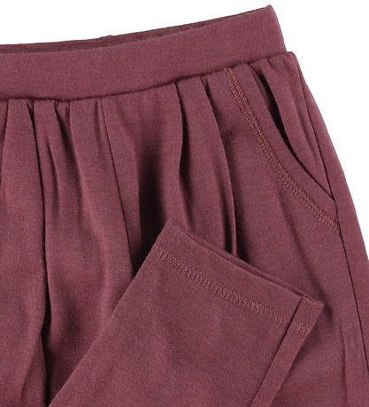 Joha Leggings - Wool - Bordeaux