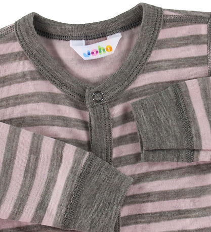Joha Jumpsuit - Wool - Pink/Grey