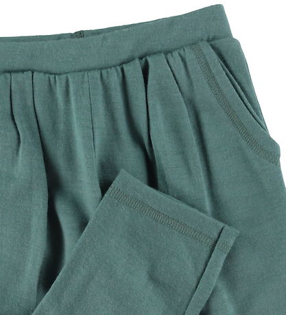 Joha Leggings - Wool - Dark Green