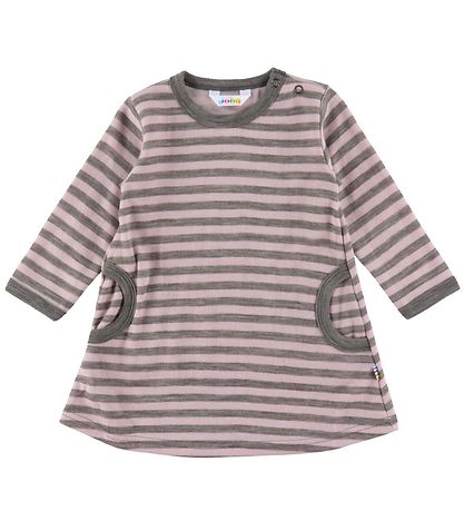 Joha Dress - Wool - Grey/Pink