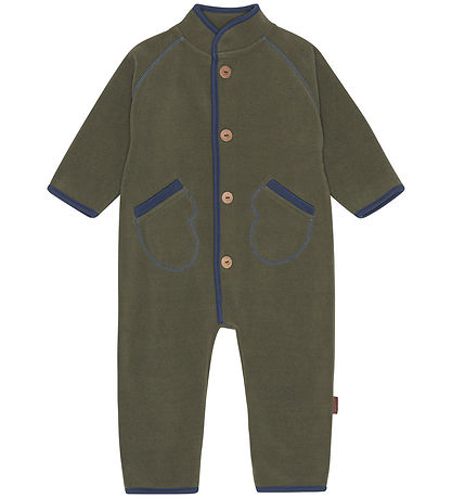 Molo Fleeceoverall - Udo - Dusty Green Molo Fleeceoverall - Udo - Dusty Green