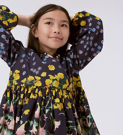 Molo Dress - Cassida - Flower Rain