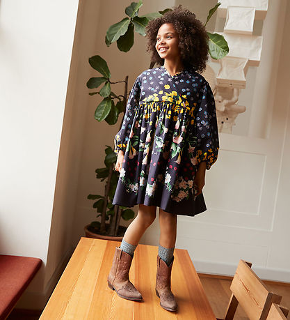 Molo Dress - Cassida - Flower Rain