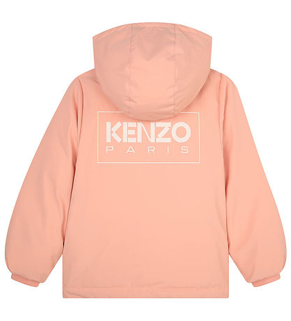 Kenzo Down Jacket - Powder Rose w. White Kenzo Down Jacket - Powder Rose w. White