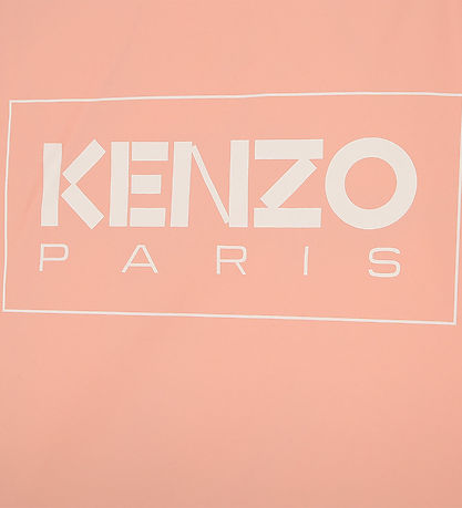 Kenzo Down Jacket - Powder Rose w. White Kenzo Down Jacket - Powder Rose w. White