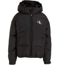 Doudoune Calvin Klein - CK Short Puffer - Noir Doudoune Calvin Klein - CK Short Puffer - Noir