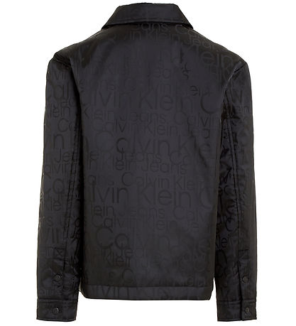 Calvin Klein Jacket - Black w. Logos Calvin Klein Jacket - Black w. Logos