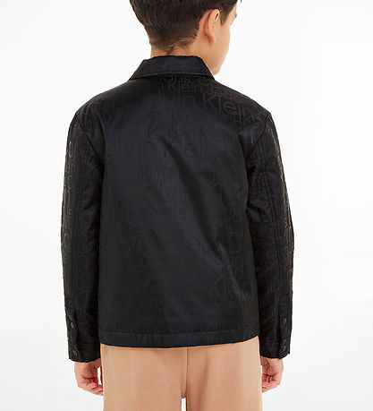Calvin Klein Jacket - Black w. Logos Calvin Klein Jacket - Black w. Logos