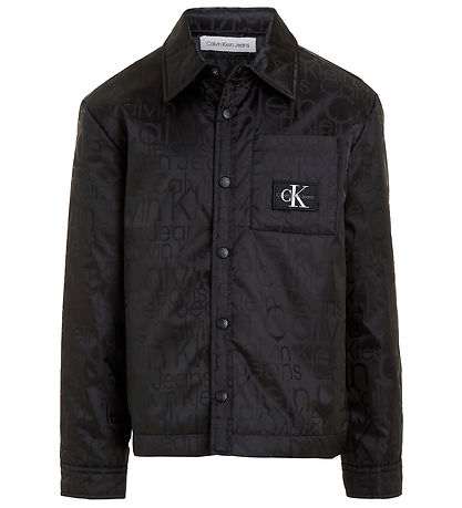 Calvin Klein Jacket - Black w. Logos Calvin Klein Jacket - Black w. Logos