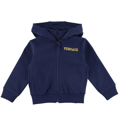 Versace Cardigan - Dökkblátt M. Gull
